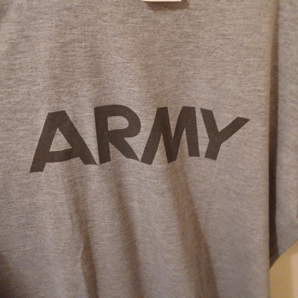 Akwa tek Army 2xl gray t shirt (052424D) - Picture 2 of 4